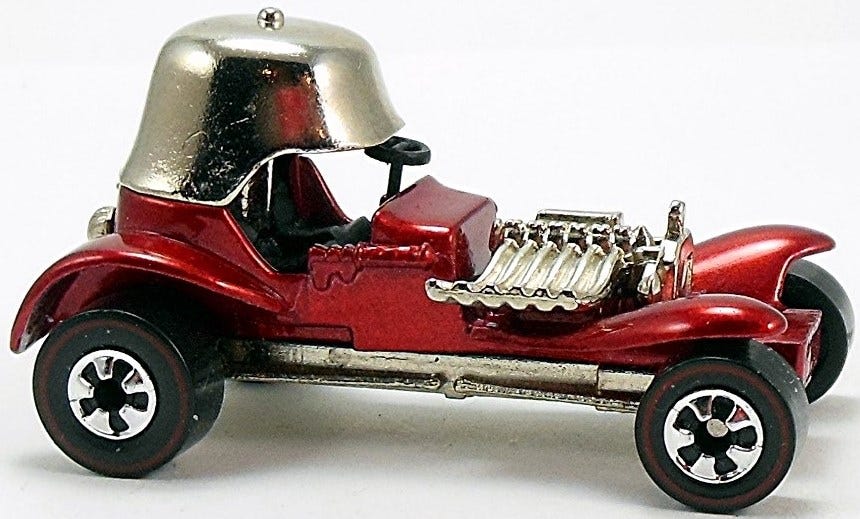 Red Baron – 55mm – 1993 | Hot Wheels Newsletter