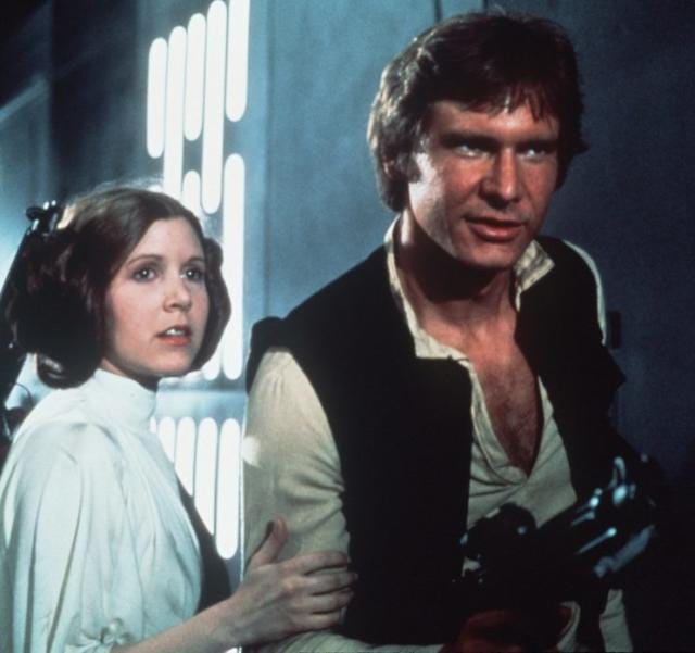 Carrie Fisher reveals why Princess Leia and Han Solo split up
