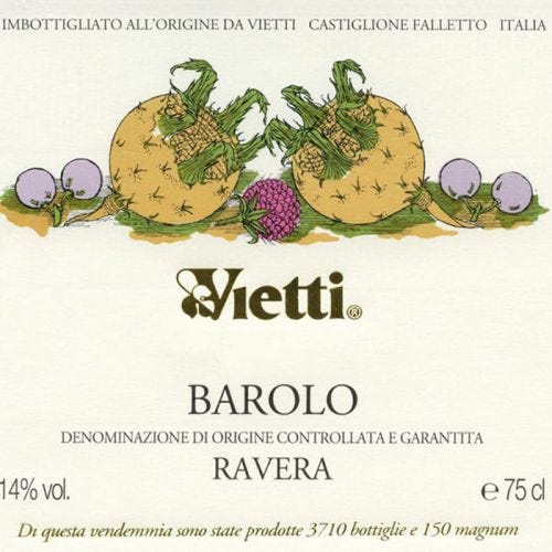 Barolo Ravera Vietti 2017 (750ML) | Red | Nebbiolo | Zachys Wine & Liquor