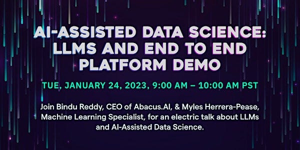 AI-Assisted Data Science: LLMs and End to End Platform Demo