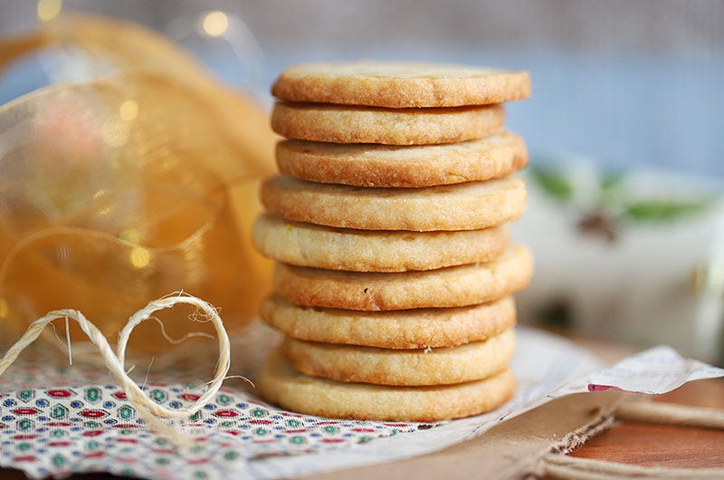 Lemon Ginger Butter Cookies, Cook the Vineyard