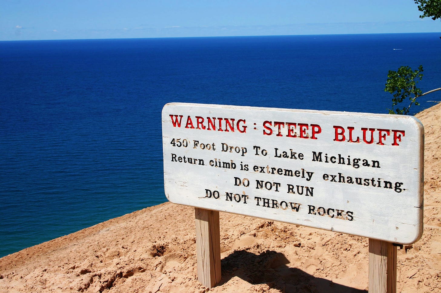 Sleeping Bear Dunes warns visitors about this common pitfall