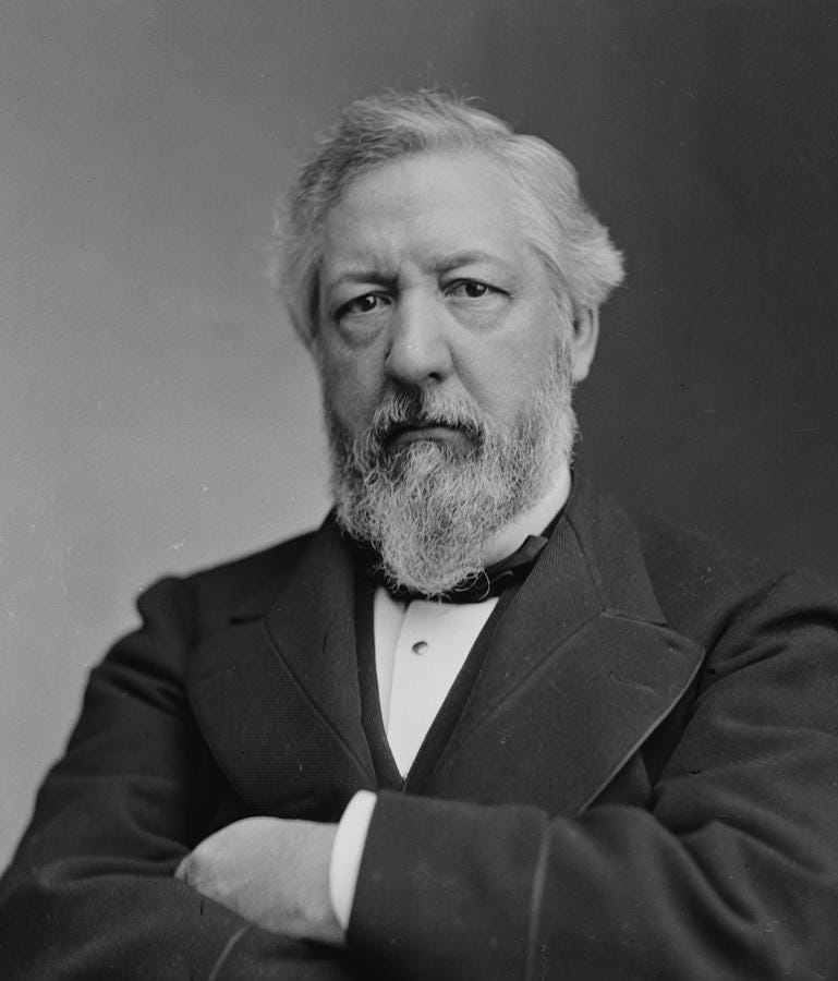 James G. Blaine 1870s Photograph by Everett