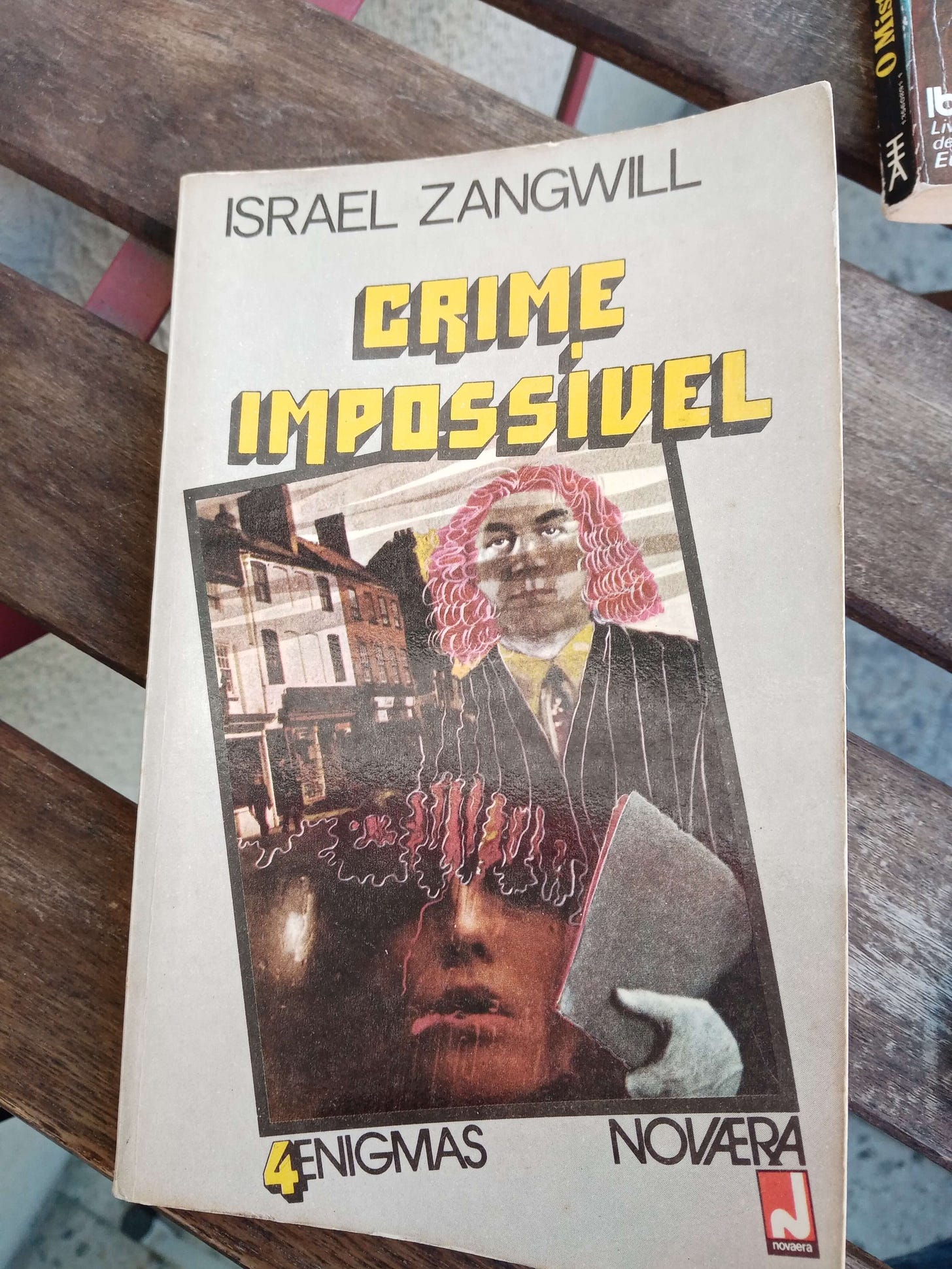 Capa de Crime Impossível, de Israel Zangwill