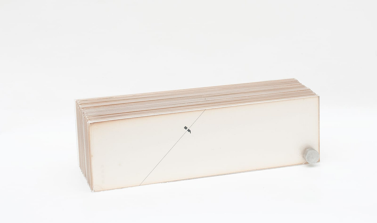 Mira Schendel, Caderno com 13 páginas, (letraset on paper), n.d. [early 1970s] [Galatea, São Paulo and Salvador. © Estate of Mira Schendel]
