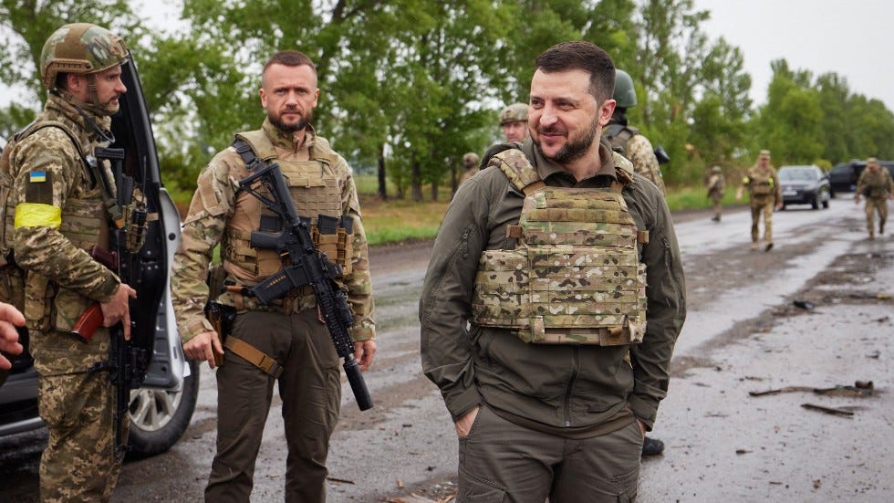 Zelensky visits frontline troops in region largely occupied by Russia | The  Hill