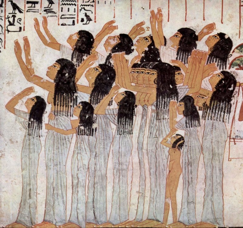 Mourners: Women who Mourned the Dead in Ancient Egypt