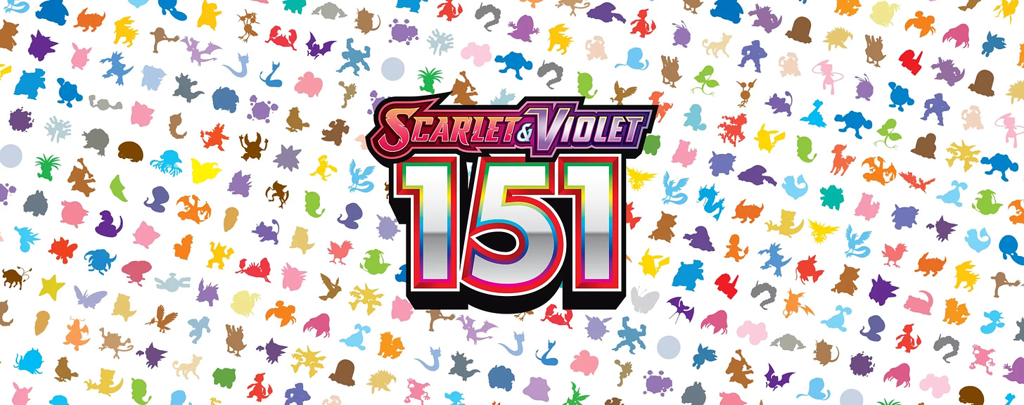 Pokémon TCG: Scarlet & Violet—151 released on September 22nd, 2023