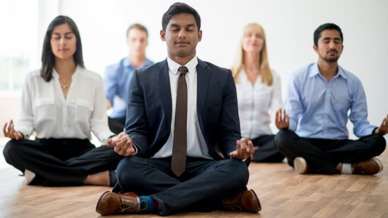Meditation Comes to the Workplace
