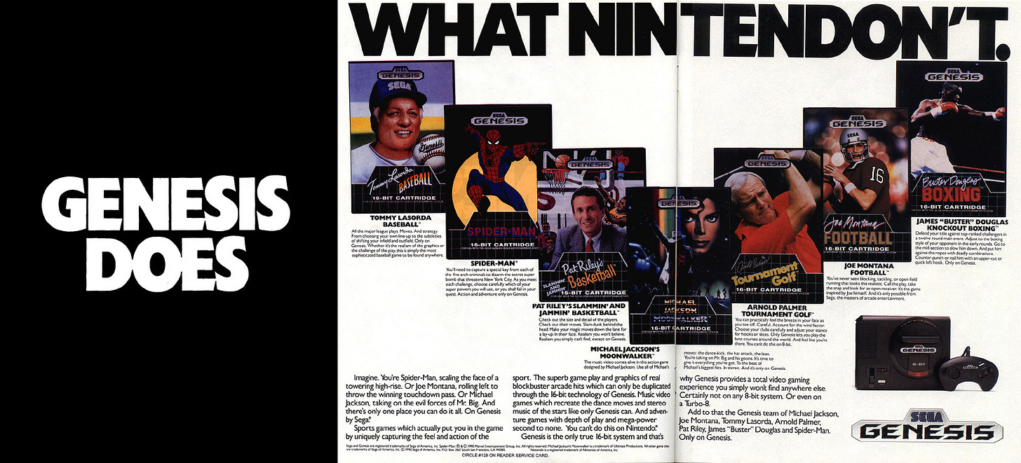 The Genesis launches its ad campaign | SEGA Nerds