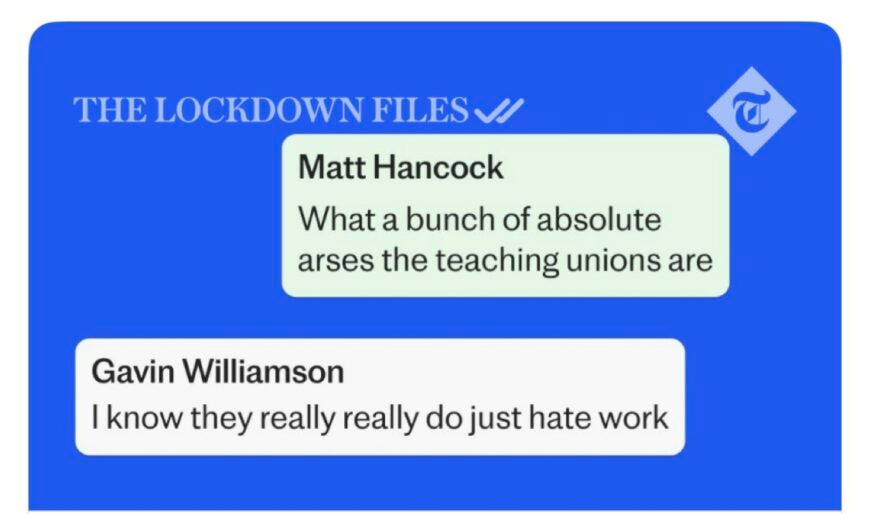 Williamson and Hancock's leaked Whatsapp messages reveal contempt for  workers & unions - IER