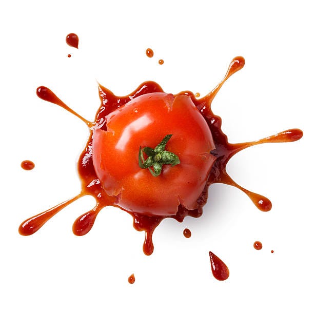 Smash Tomato Stock Photo - Download Image Now - Tomato, Splattered,  Demolishing - iStock