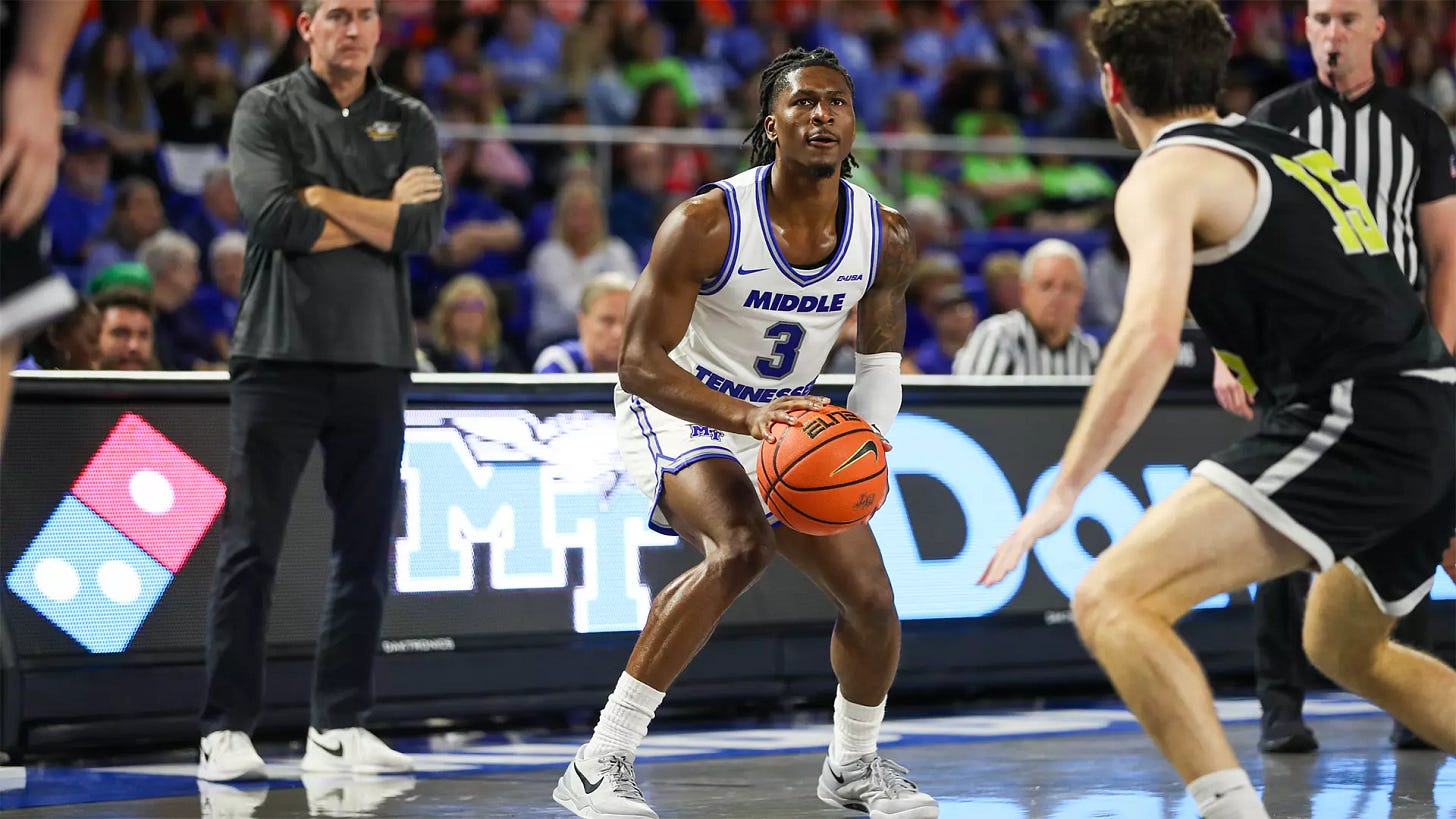 Jestin Porter - Men's Basketball - Middle Tennessee State University  Athletics