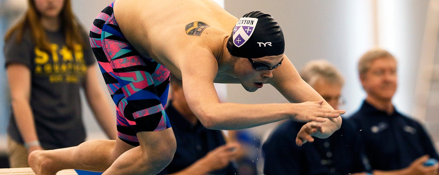 Arthur Conover - 2016-17 - Men's Swimming and Diving - Kenyon College  Athletics