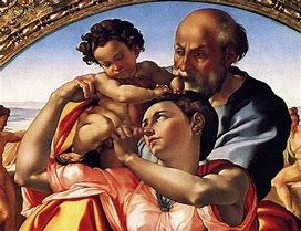 Image result for michelangelo holy family doni tondo
