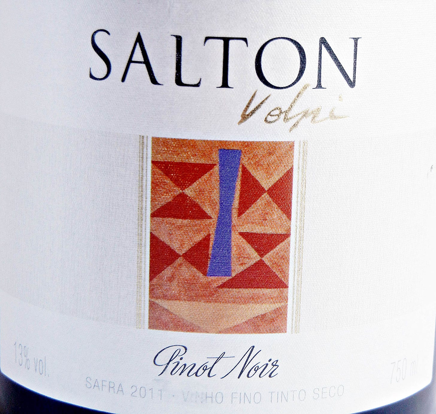 Salton Volpi Pinot Noir 2011 Label - BC Pinot Noir Tasting Review 21