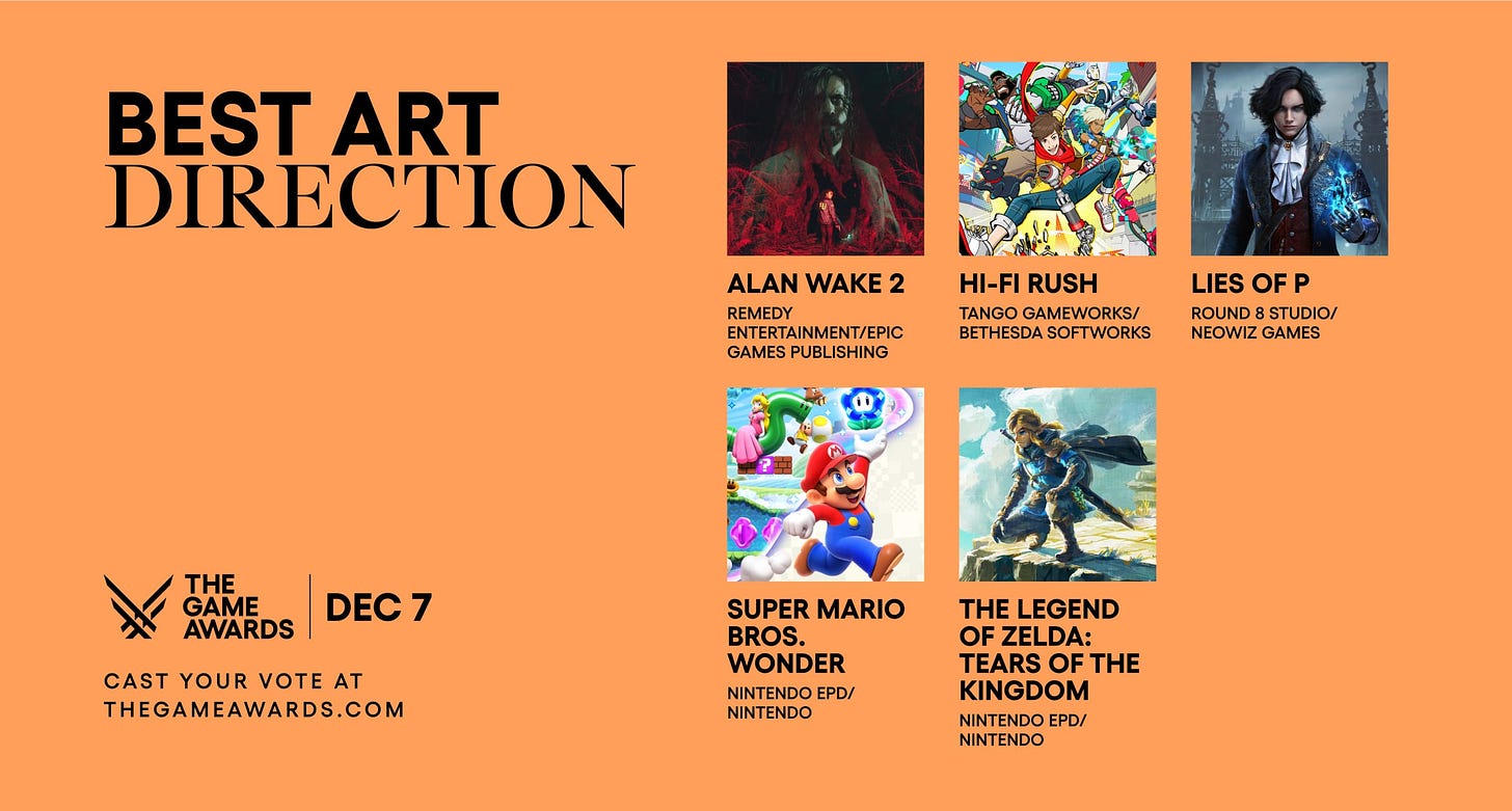 Best Art Direction | Nominees | The Game Awards