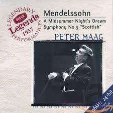 Felix Mendelssohn, Peter Maag, London Symphony Orchestra, Jennifer Vyvyan,  Marion Lowe - Mendelssohn: A Midsummer Night's Dream; Symphony No. 3 -  Amazon.com Music