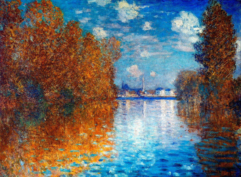 W 290 CM 1873 Autumn Effect, Argenteuil, Claude Monet. Cor… | Flickr