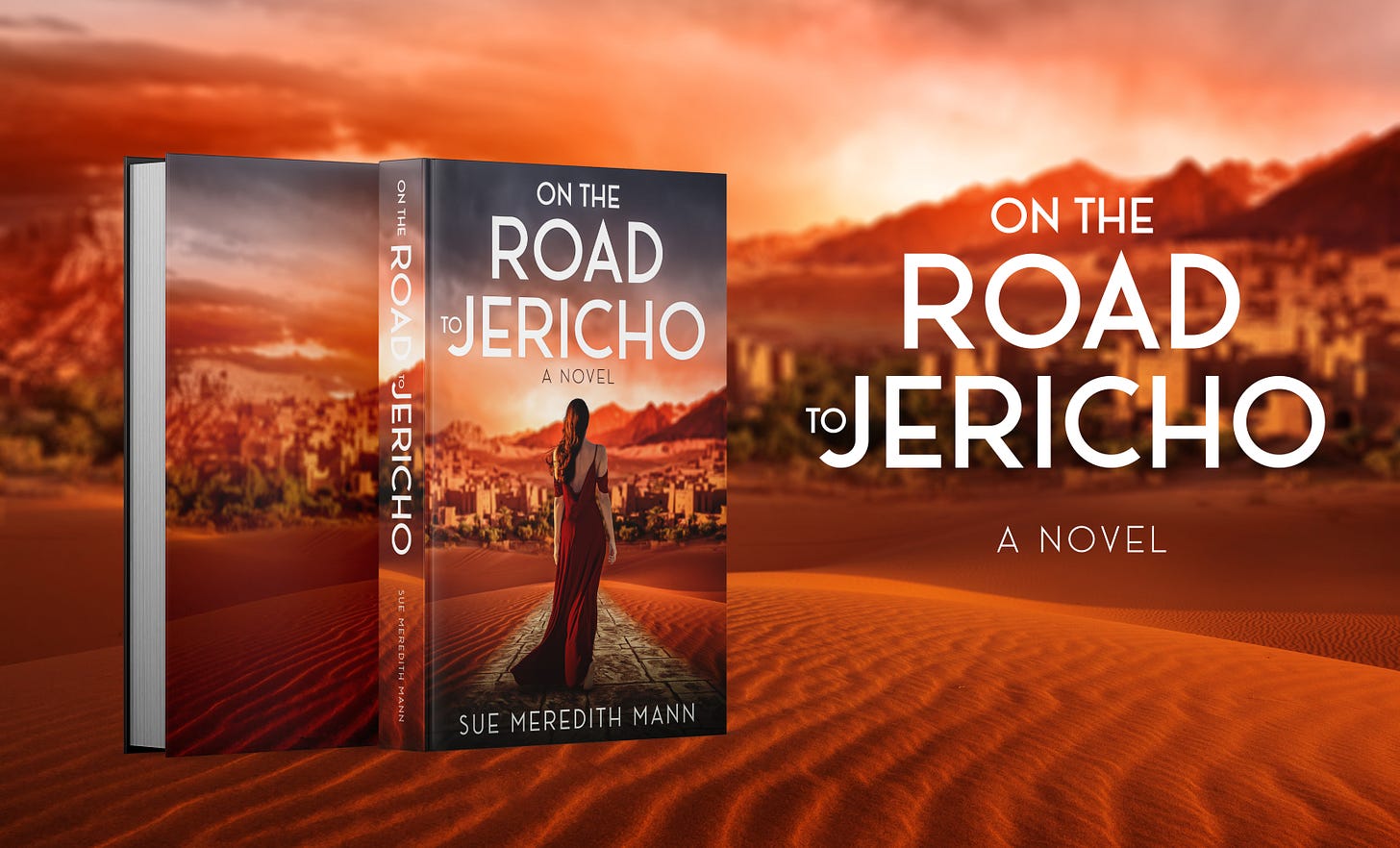 Image of book cover: a woman with desert and mountains in the background