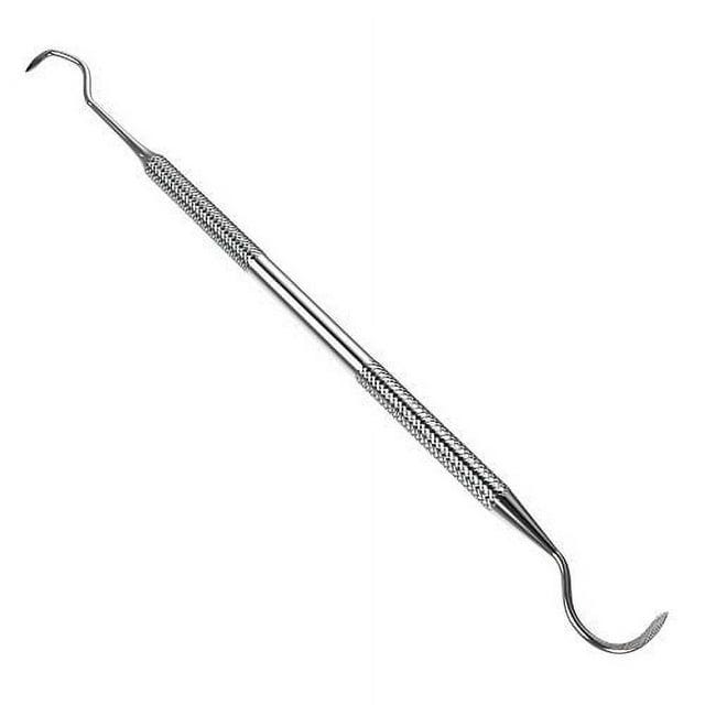 Dental Plaque Remover Tool for Teeth Cleaning - Tooth Scraper for Plaque and Tartar Remover Tool - Dentist's Stainless Steel Dental Scaler Scraper Pick