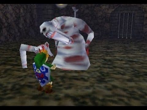 [OoT]WTF ARE THESE THINGS?? Did NOT to expect to see something like a Dead  Hand in my Zelda game!