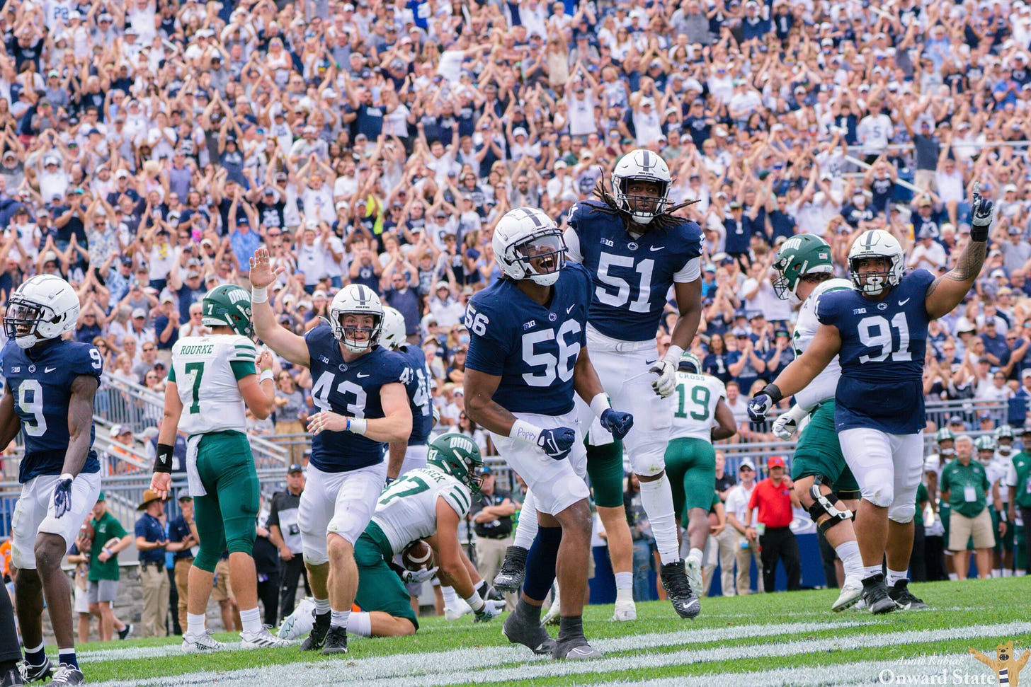 Penn State Football Announces New Jersey Numbers For 2023 Season | Onward  State