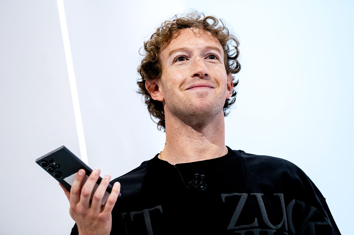 Mark Zuckerberg chief executive officer of Meta Platforms Inc. during the Meta Connect event in Menlo Park California US...