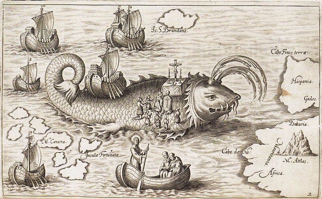 BibliOdyssey: Map Monsters