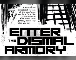 Enter the Dismal Armory