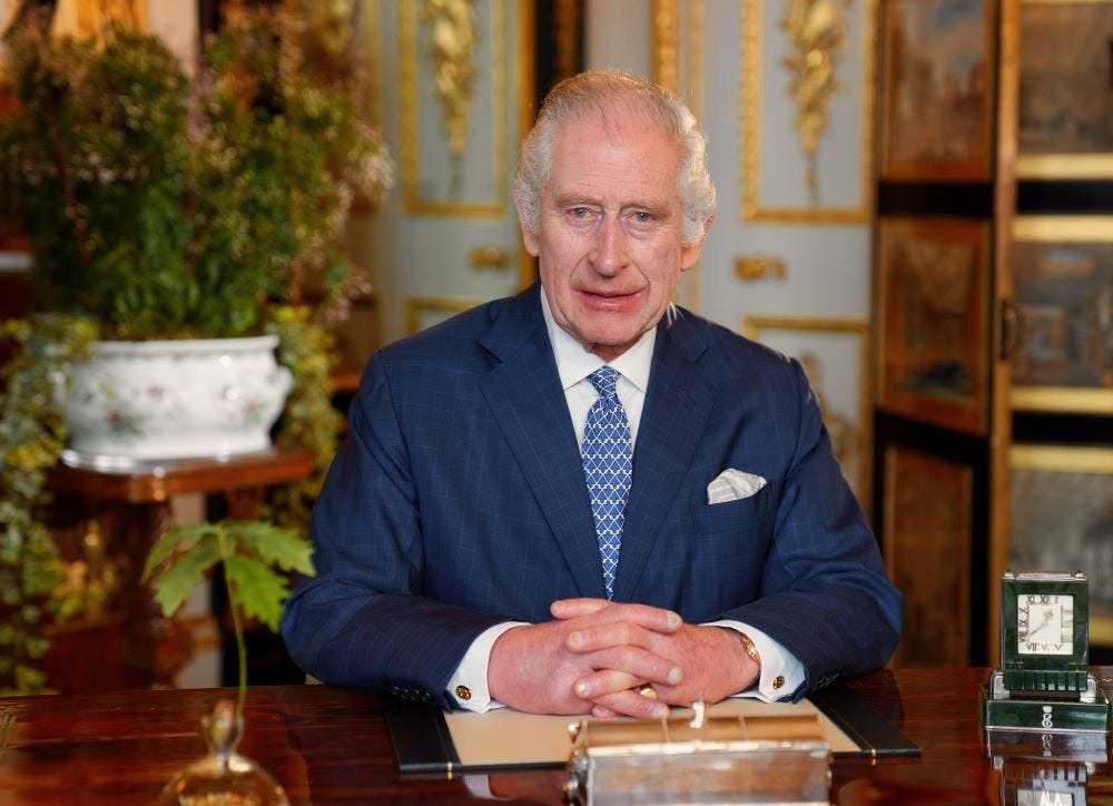 a photo of King Charles III for Commonwealth Day 2024