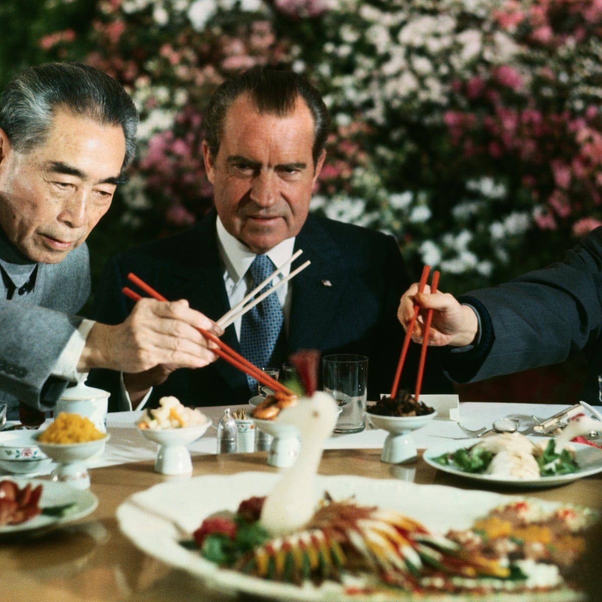 Politics and food: President Nixon in China, February 1972 | Food | The  Guardian