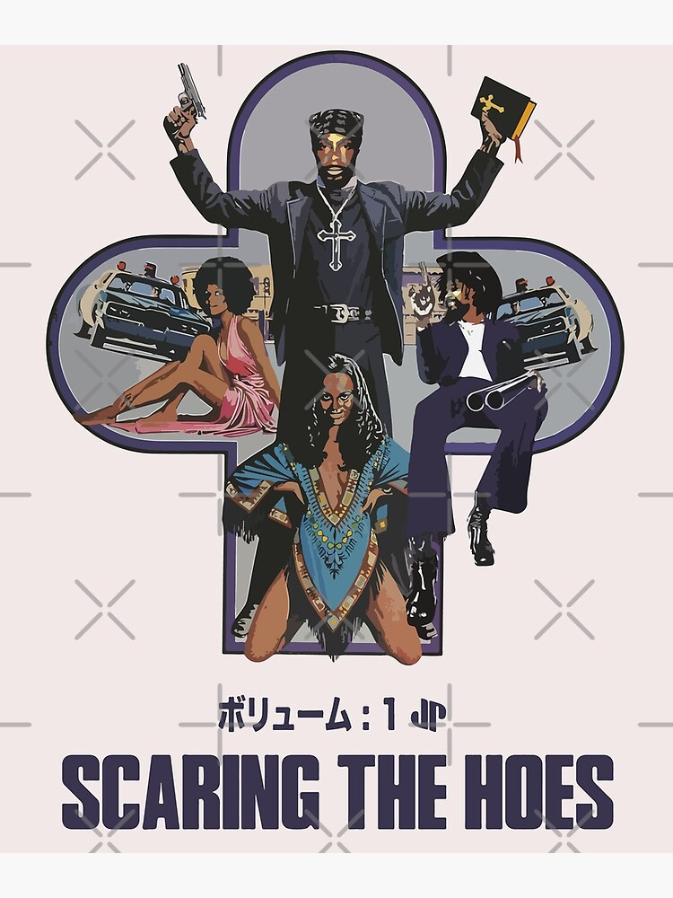 SCARING THE HOES " Poster for Sale by GEAR--X | Redbubble