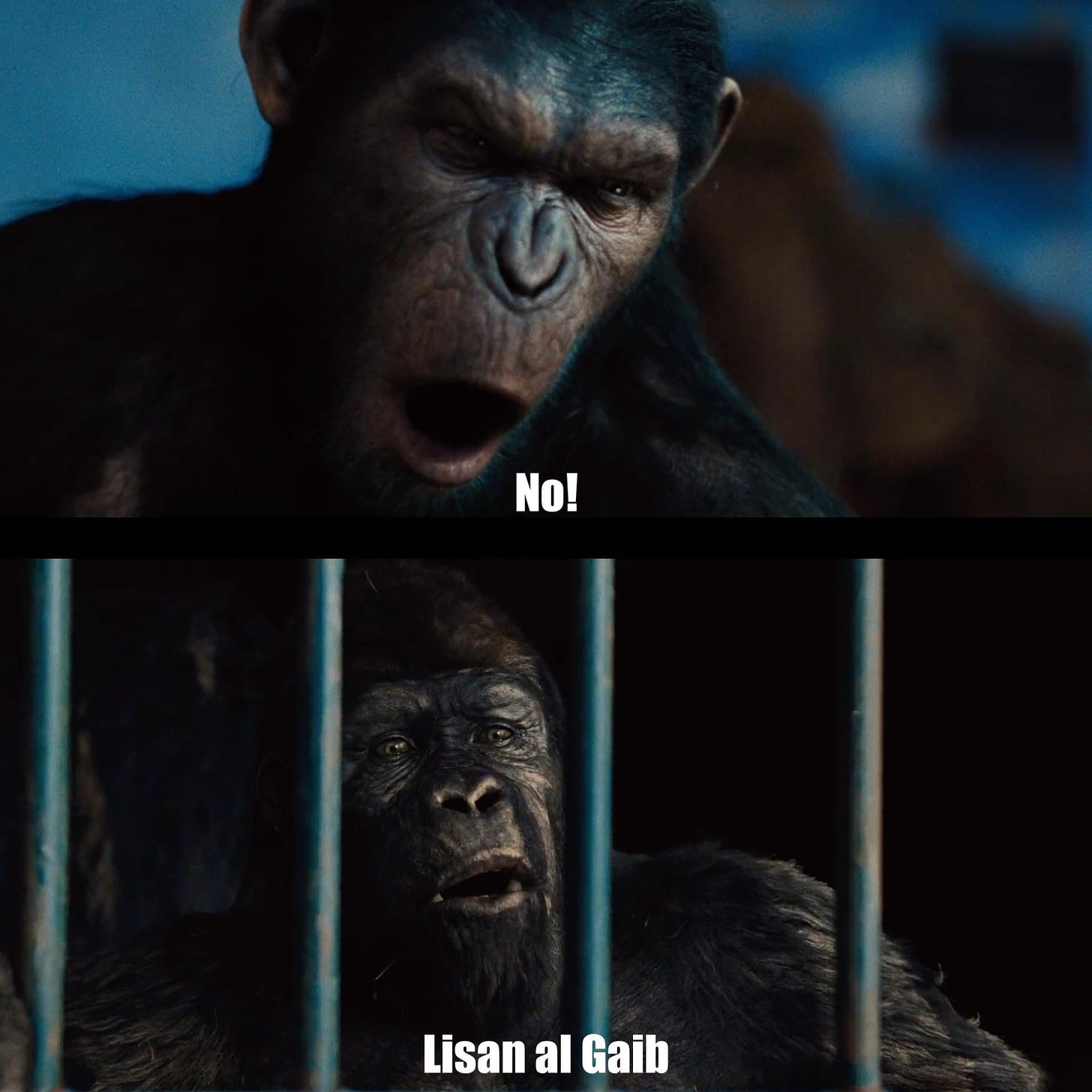 When Caesar used The Voice : r/PlanetOfTheApes