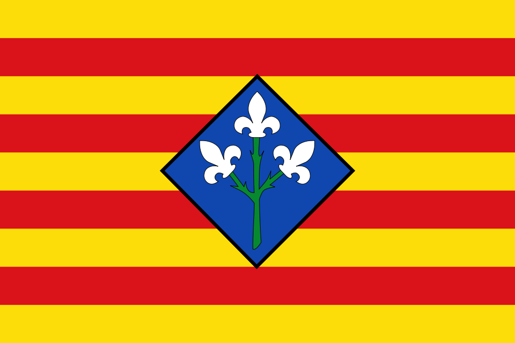 Archivo:Bandera de la provincia de Lérida.svg - Wikipedia, la enciclopedia  libre