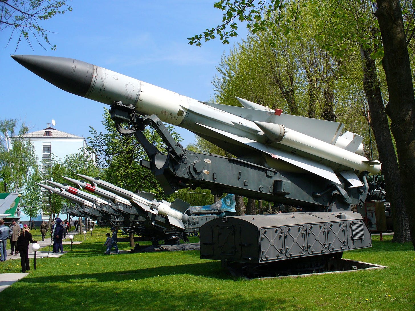 s 200 and s 125 systems at ukrainian air force museum in vinnytsya in 2008