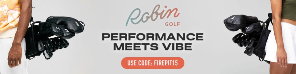 Robin Golf Fire Pit