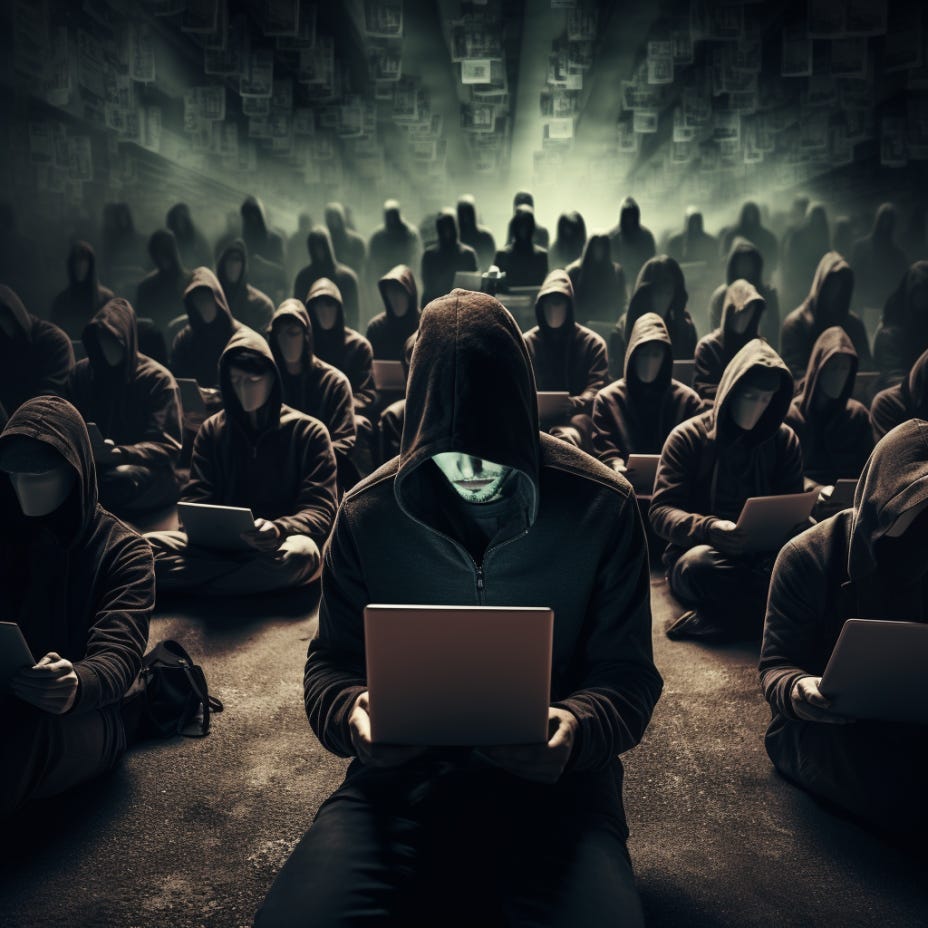 Digital Shadows: How the Internet Empowers Anonymity and Challenges Governments