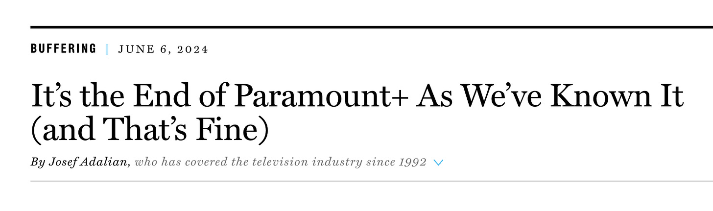 It’s the End of Paramount+ As We’ve Known It (and That’s Fine)