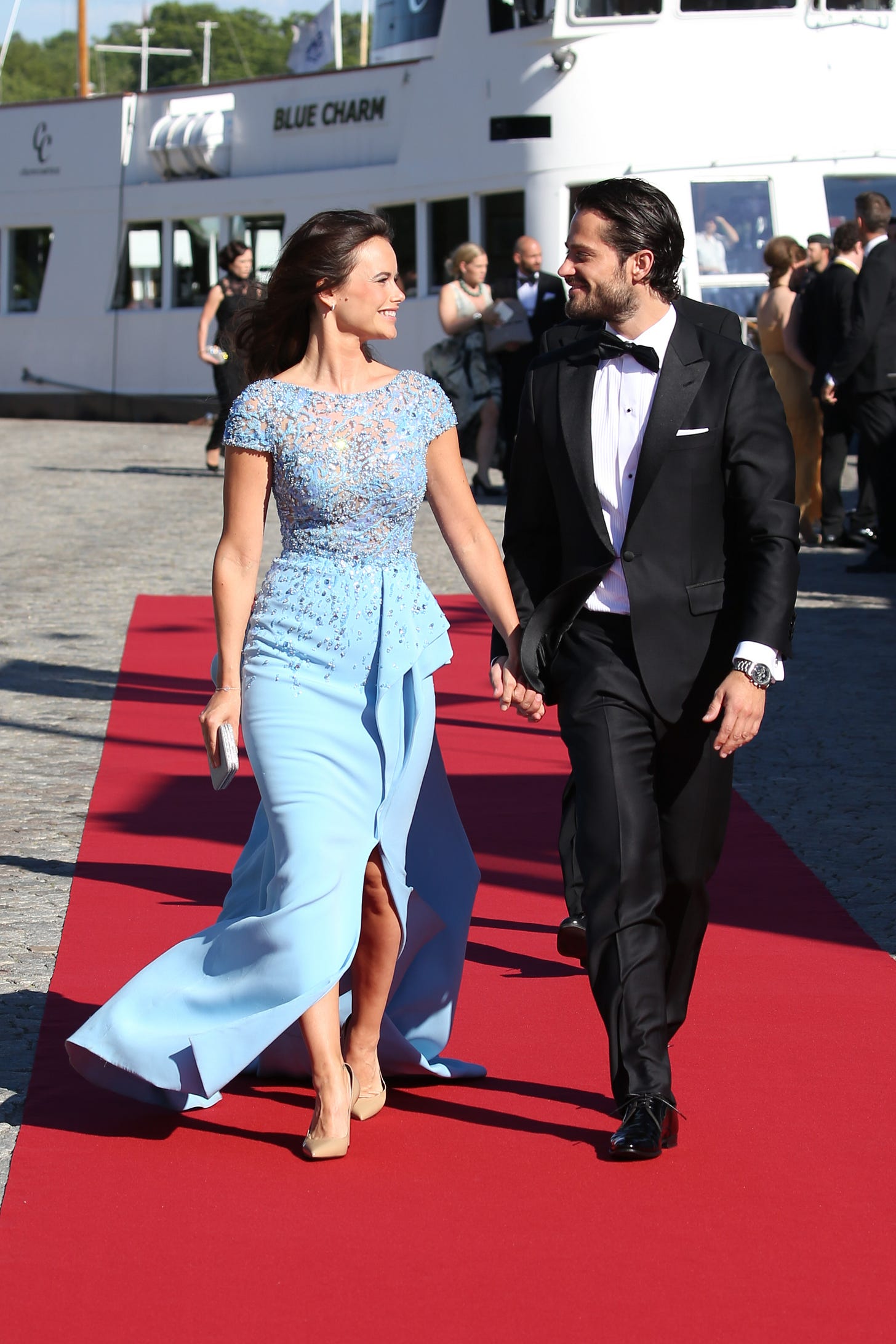 Sofia Helqvist and Prince Carl Philip