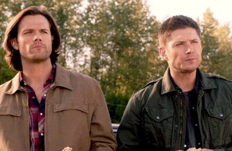 supernatural winchester brothers look into future