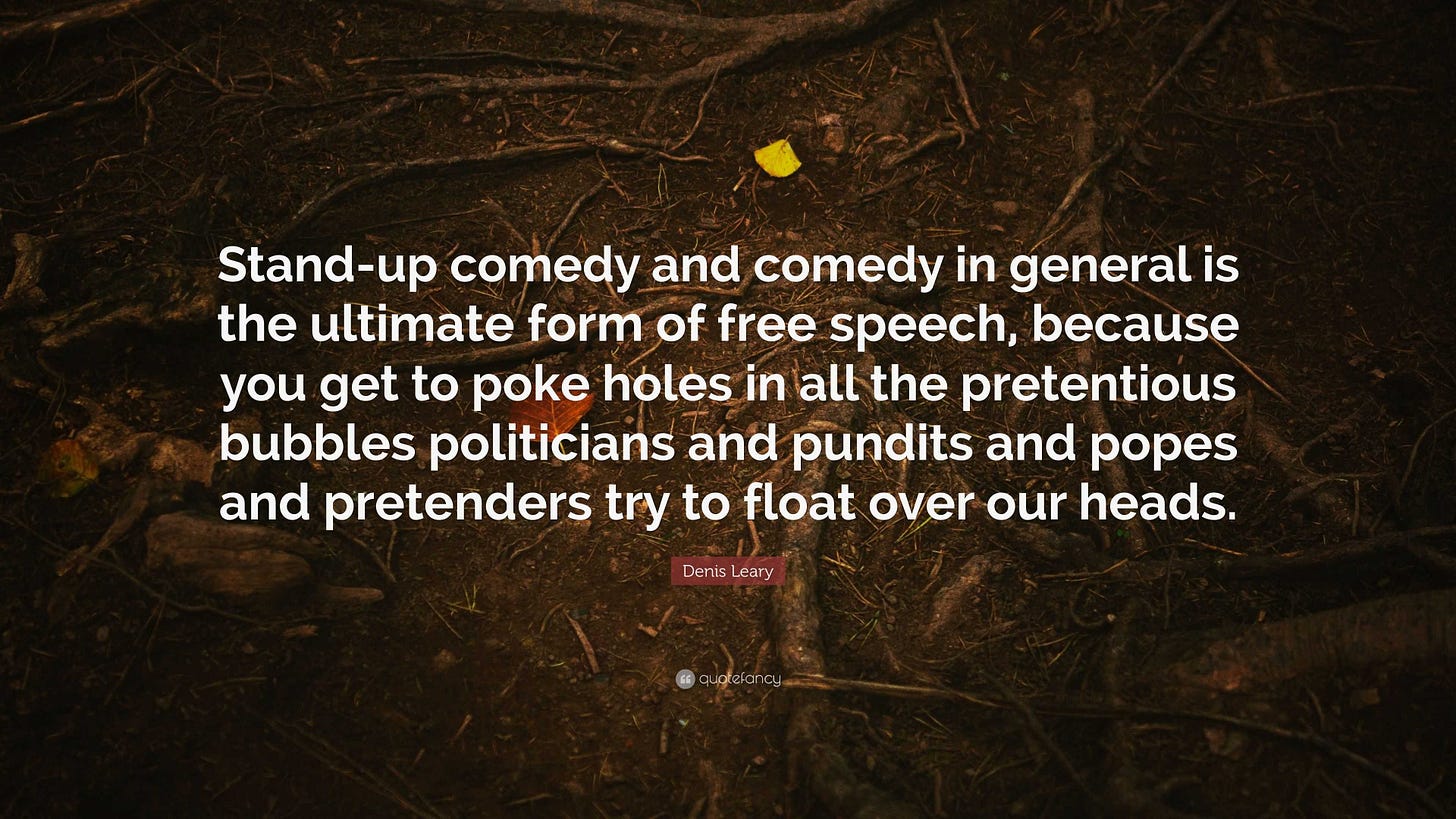 Denis Leary Quote: "Stand-up comedy and comedy in general is the ...