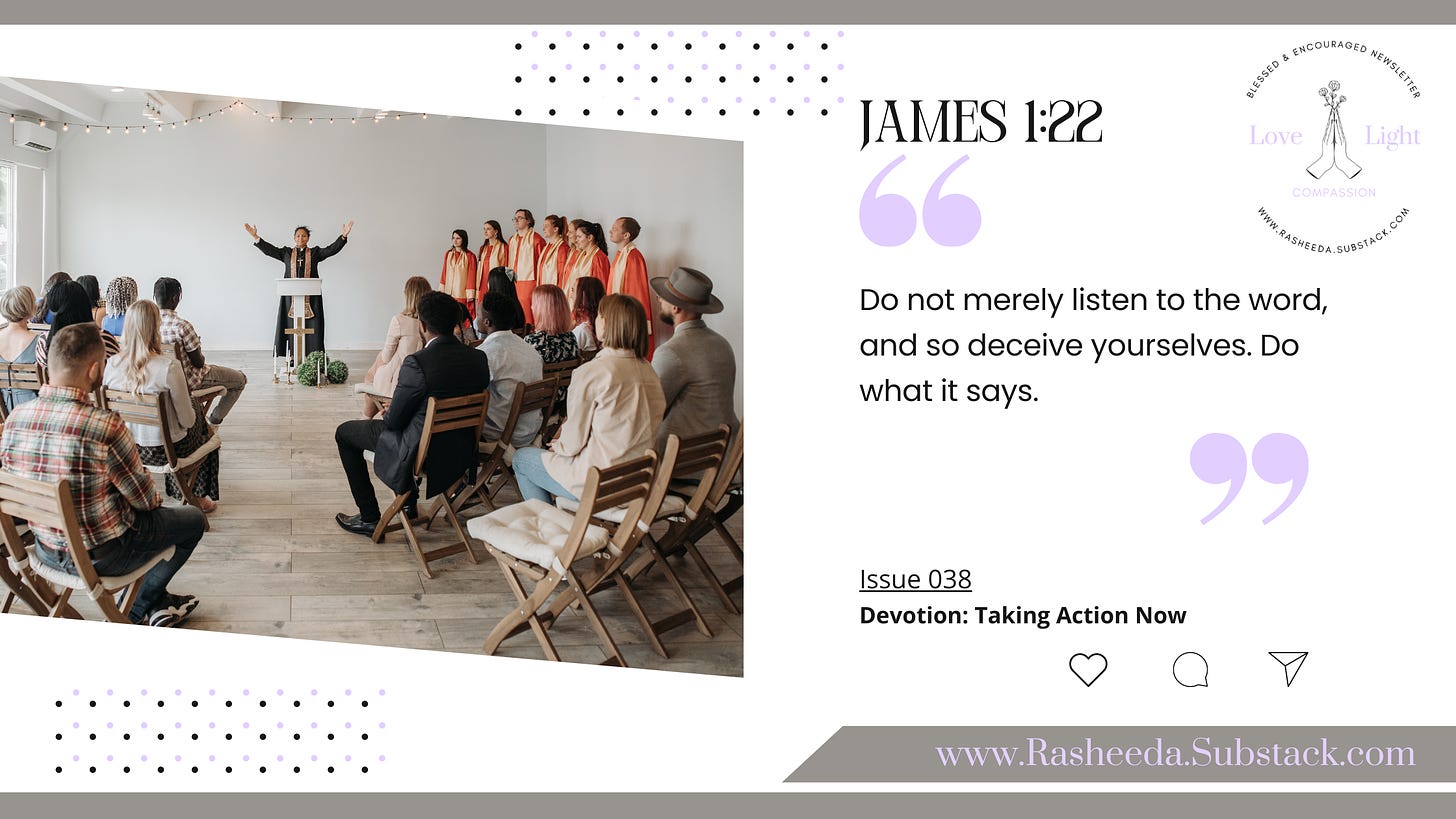 Issue 038 | Taking Action Now