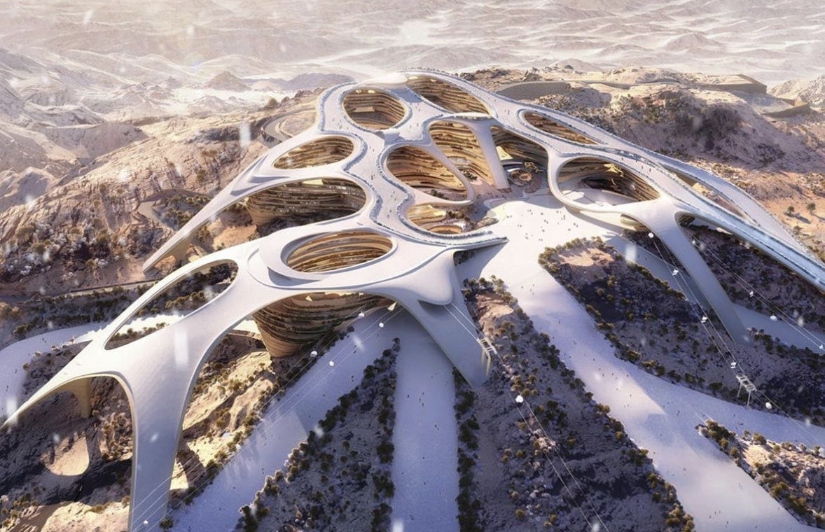 A Look at the Progress at Saudi Arabia's Ski Resort Trojena, Part of NEOM -  SnowBrains