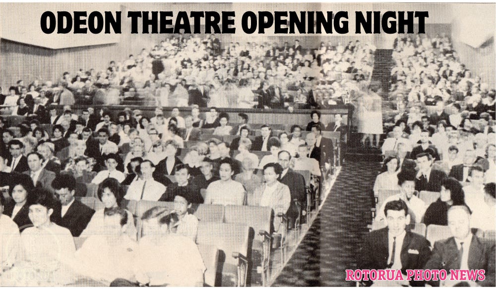 Opening night at the Odeon.