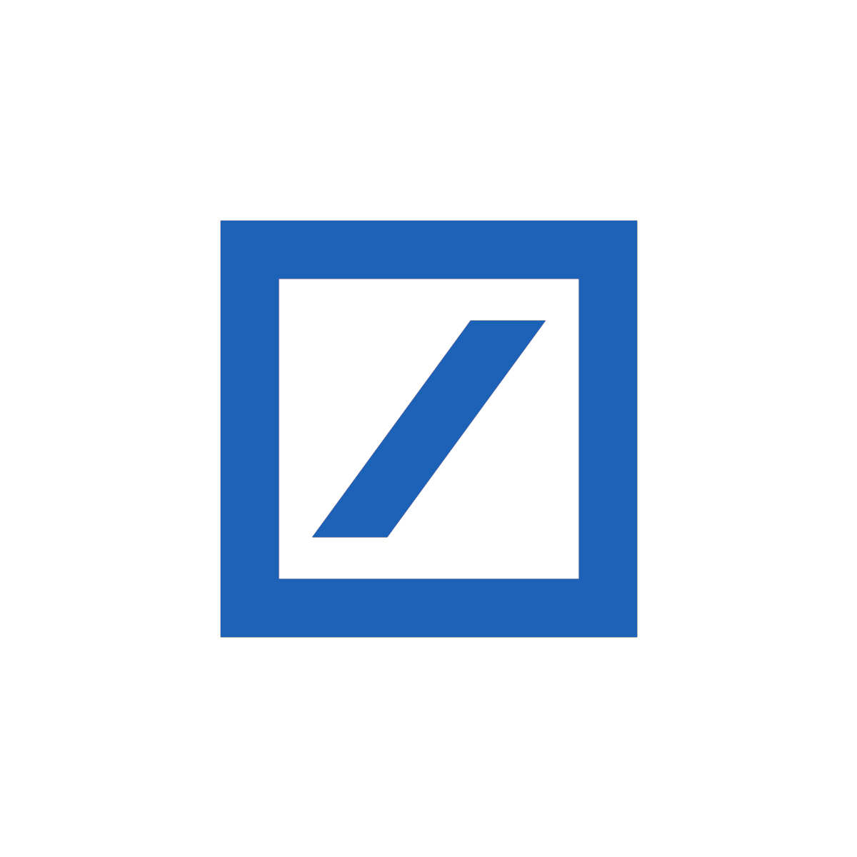 Deutsche Bank Logo designed by Anton Stankowski, 1972