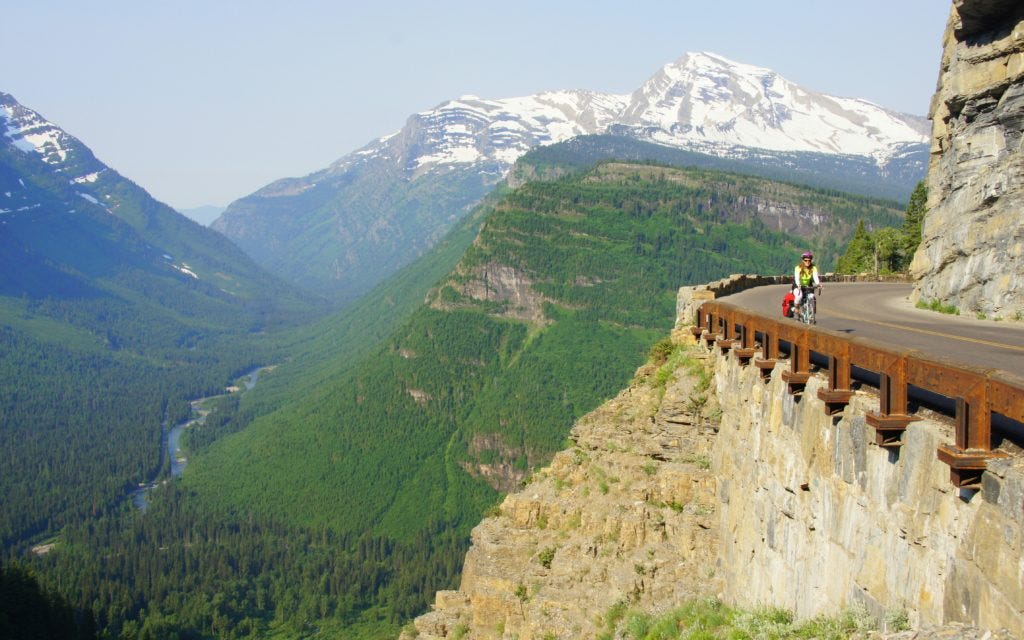 Going-to-the-Sun Road in Glacier