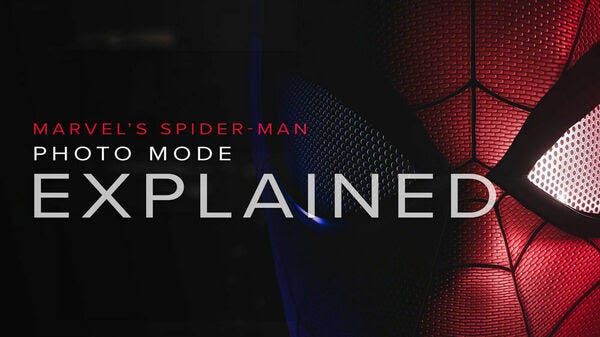 Marvel's Spider-Man Photo Mode Explained