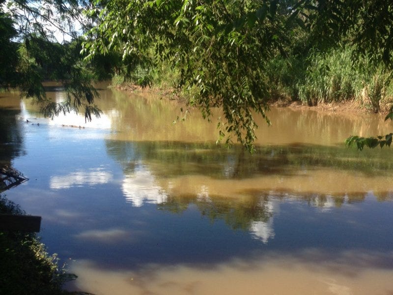 Rio Jaguari dá sinais de cheia em Holambra ‹ O Regional