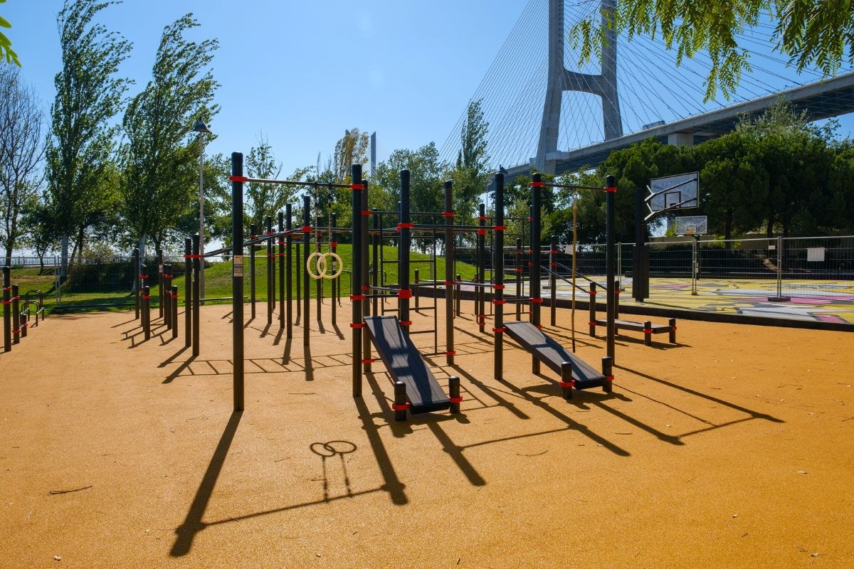 New calisthenic park in Portugal - Kenguru Pro - Street Workout /  Calisthenics Equipment